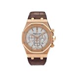 Audemars Piguet Royal Oak 26320OR.OO.D088CR.01 Chronograph Rose Gold Silver Dial