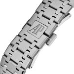 Audemars Piguet Royal Oak 77451ST.ZZ.1361ST.01 ‘Ladies’ Selfwinding ’50th Anniversary’ Stainless Steel Light Blue Dial Diamond Bezel (2023) - Image 7