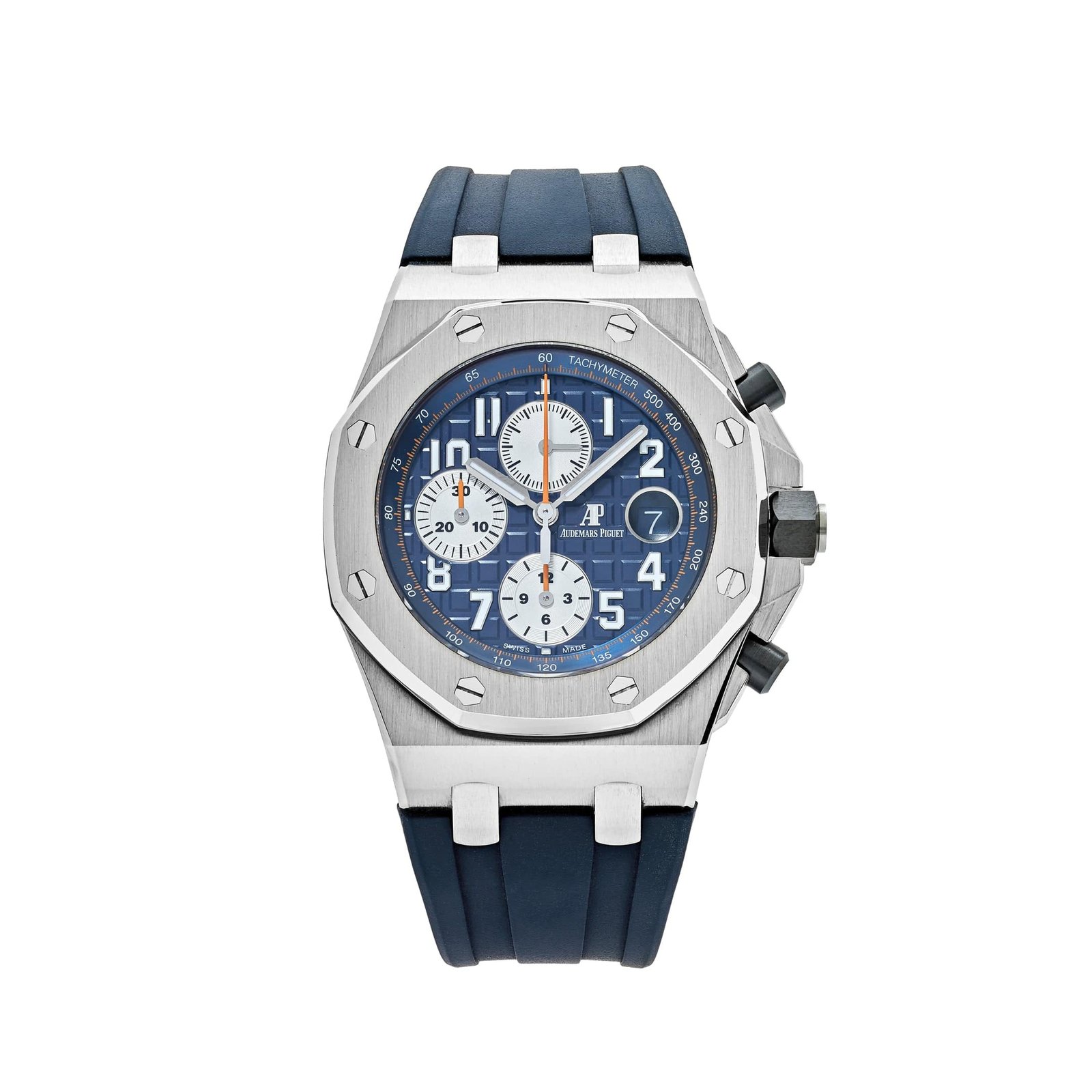audemars-piguet-royal-oak-offshore-26470st-oo-a027ca-01-chronograph-steel-blue-dial-2015-audemars-piguet-41045406679284.jpg Audemars Piguet Royal Oak Offshore 26470ST.OO.A027CA.01 Chronograph Stainless Steel Blue Dial - Image 1