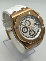 Audemars Piguet Royal Oak Offshore 26408OR.OO.A010CA.01.99 Chronograph Rose Gold White Dial - Image 3