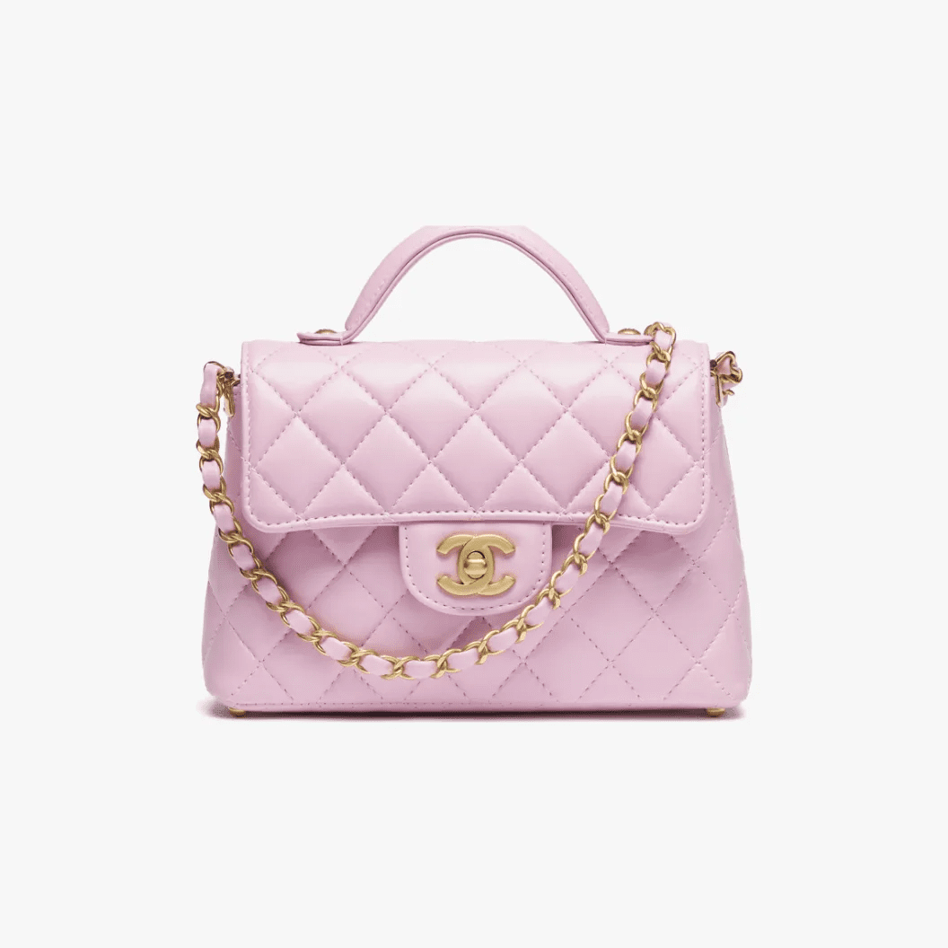 b267c13040815ce63c27c68407a005ce.png Chanel Small Flap Bag with Top Handle - Image 1