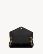 Saint Laurent Calypso large in grained lambskin - Image 6