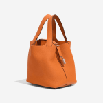 Hermès Picotin 18 Clémence Orange (silver hardware) - Image 2