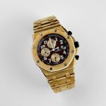 Audemars Piguet Royal Oak Offshore Chronograph 26007BA.OO.D088CR.01 ‘Arnold Schwarzenegger’ Yellow Gold Brown Dial Limited Edition (2004) - Image 3