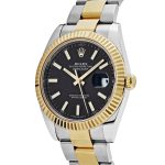 Rolex Datejust 41 126333 Yellow Gold Stainless Steel Black Dial Oyster (2024) - Image 4