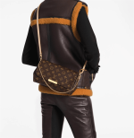 LOUIS VUITTON MM Monogram Crossbody Bag - Image 2