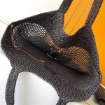 SAINT LAURENT ICARE IN RAFFIA - Image 6