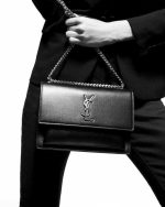 Saint Laurent Sunset Medium In Smooth Leather - Image 2