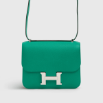 Hermès Constance 18 Epsom Vert Jade Palladium Hardware