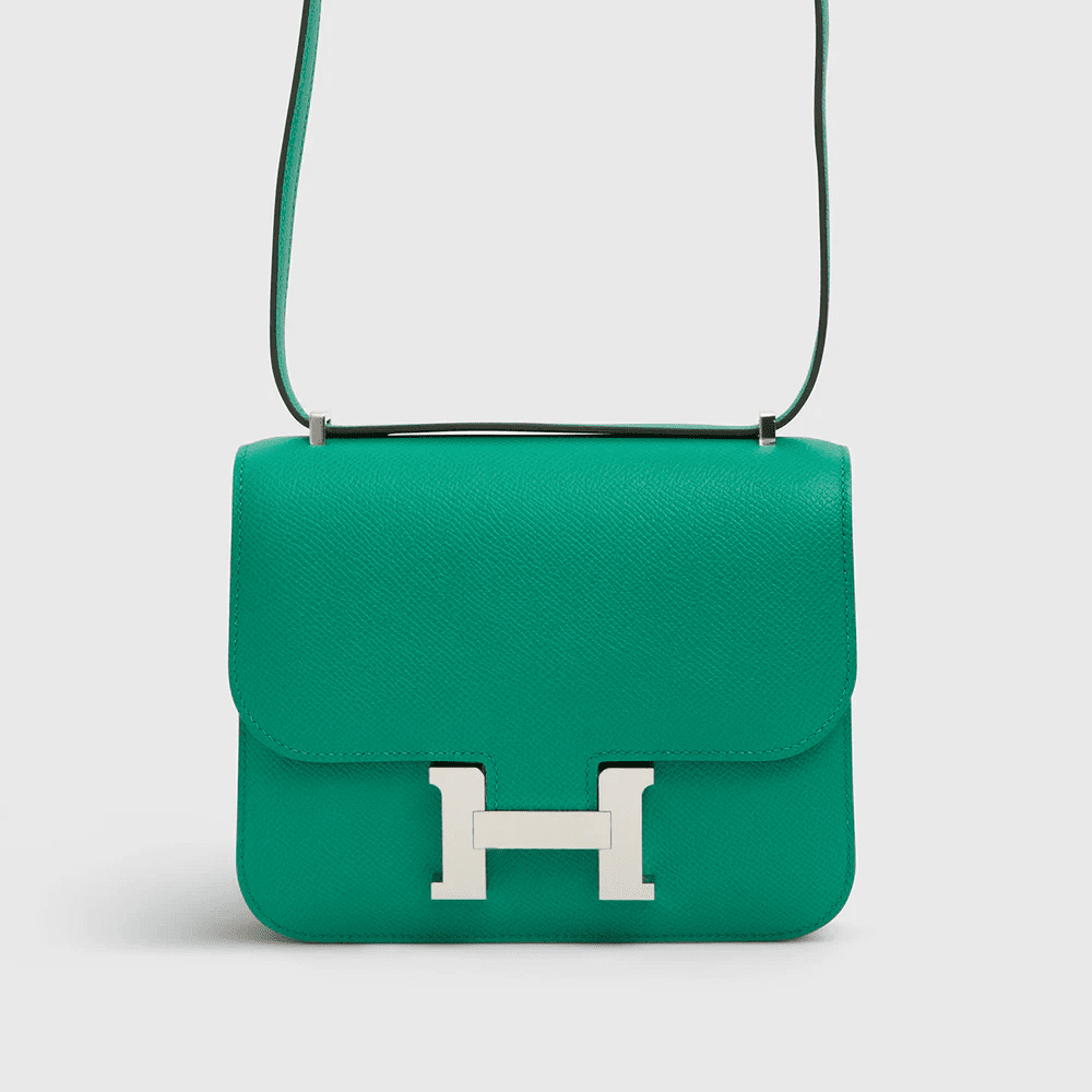 c2dd587b89a75cb495d192e2ec94d8aa.png Hermès Constance 18 Epsom Vert Jade Palladium Hardware - Image 1