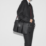 GUCCI BLACK MEDIUM BRIEFCASE - Image 2