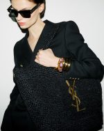 SAINT LAURENT ICARE IN RAFFIA - Image 3