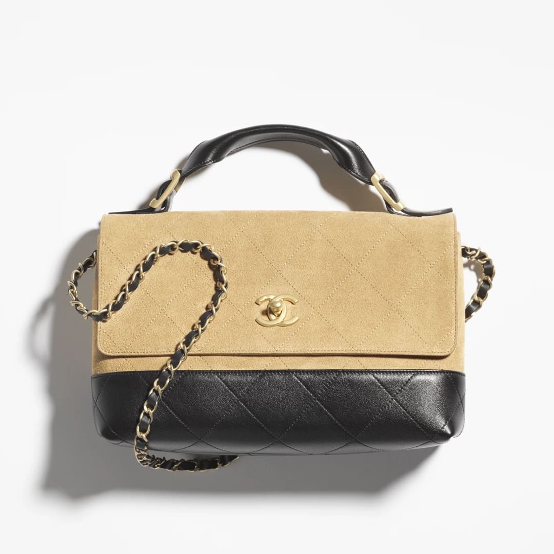 c7eddc245c5b15b6fd321b575252f8a5.jpg Chanel Large Flap Bag with Top Handle - Image 1