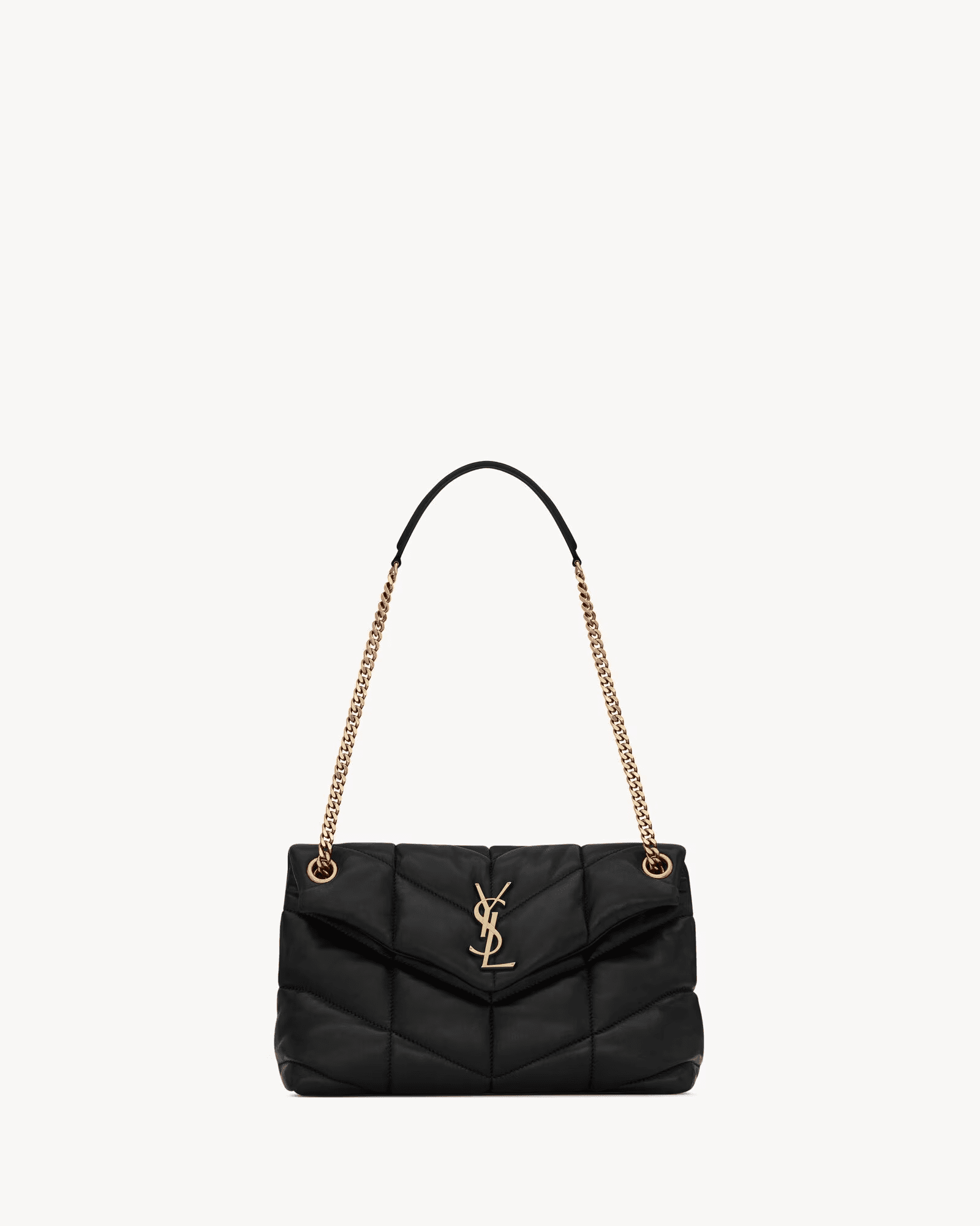 c8383366f48b675cd1a079753006292f.png Saint Laurent PUFFER SMALL aus gestepptem Nappaleder - Image 1