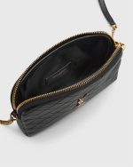 Saint Laurent Gaby Mini YSL Crossbody Bag in Quilted Leather - Image 4
