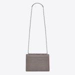 Saint Laurent Sunset Medium In Crocodile Embossed Shiny Leather - Image 2