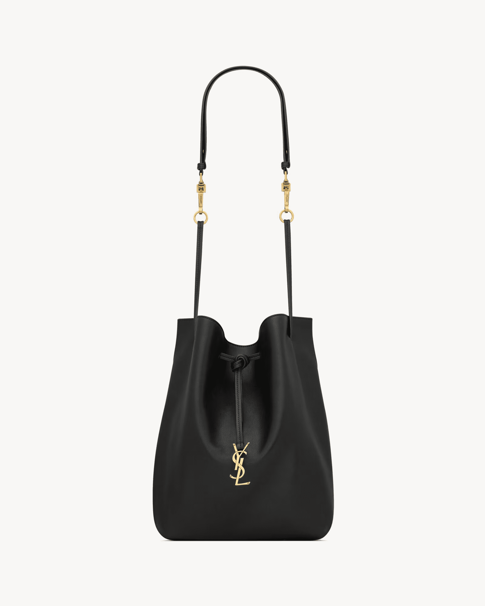 d2db3dfdbc9440baa6a2d57f1e4c5bab.png Saint Laurent PARIS VII pochon in lambskin - Image 1