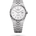 Rolex Land-Dweller Oyster, 40 mm, Oystersteel and white gold M127334