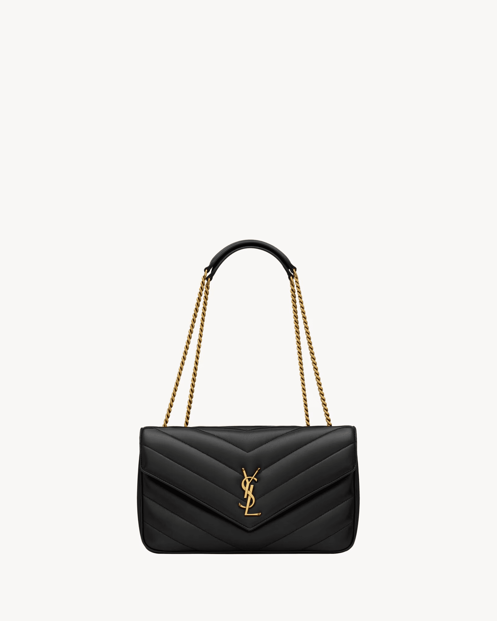 dad22f50169395f34f47cb6aa422d439.png Saint Laurent LOULOU medium in MATELASSÉ lambskin - Image 1