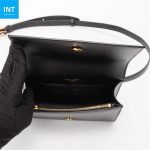 Saint Laurent Black Grain de Poudre Kate Belt Bag - Image 3