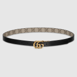 GUCCI Reversible GG Marmont thin belt - Image 7