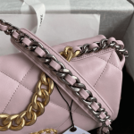 CHANEL 19 HANDBAG AS1160 PINK - Image 4