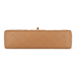 CHANEL Dark Beige Caviar Medium Classic Double Flap Bag - Image 4