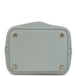 Hermès Picotin Lock 18 Gris Pantin Clemence Gold Hardware - Image 6