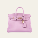 Hermès Mauve Sylvestre Birkin 25 Swift Gold Hardware