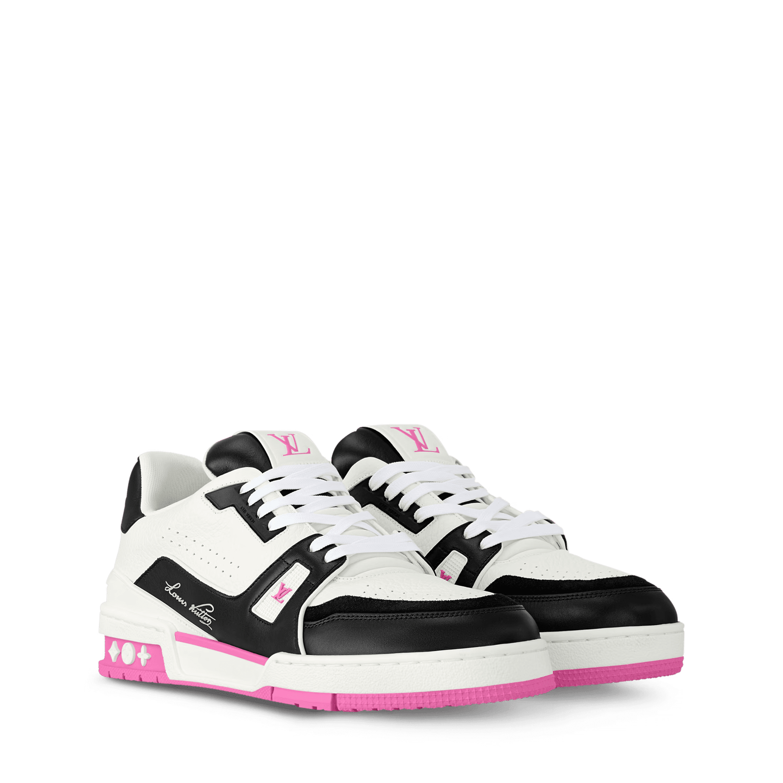 f1f20057cef86b577167215c6e84353d.png Louis Vuitton 1ADF3T LV Trainer Sneaker - Image 1