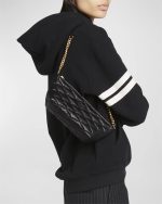 Saint Laurent Ziptop Mini Shoulder Bag in Quilted Smooth Leather - Image 4