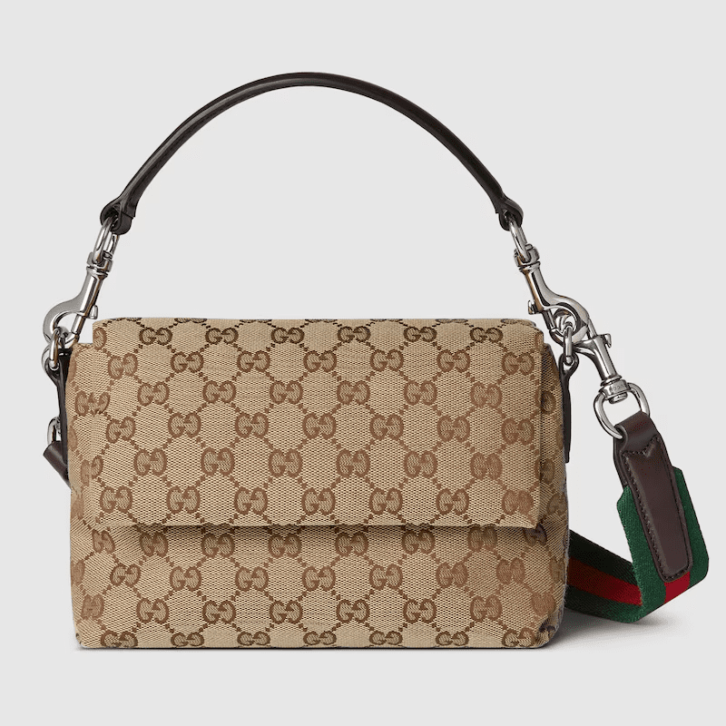 f6c986db440e57580051a74a39730fc1.png Gucci canvas small crossbody bag - Image 1