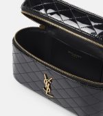Saint Laurent Gaby quilted patent leather vanity bag - Image 3
