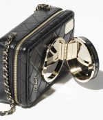 CHANEL CAMERA BAG Lambskin Black - Image 3