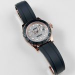 Rolex Yacht-Master 40 126655 Rose Gold Pave Diamond Dial (2023) - Image 2