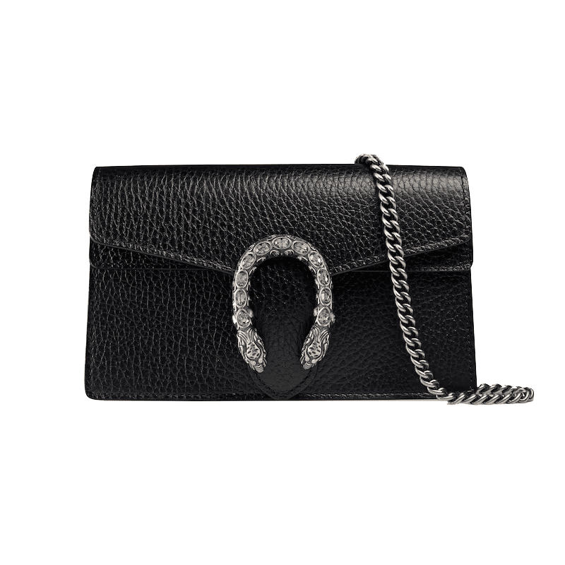 hDRfKVnE-@5EZB_9J1YPKOP34BR2@QT-1.png Gucci Black Dionysus Small Bag - Image 1