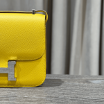 Hermès Cumin Constance 18 Mini Mirror Epsom Palladium Hardware - Image 8