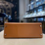 Hermes Gold Kelly 28 Sellier Epsom Palladium Hardware - Image 6