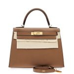 Hermès Kelly 28 Gold Epsom Gold Hardware - Image 6