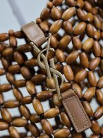 Saint Laurent LE 5 À 7 large in wood beads - Image 7