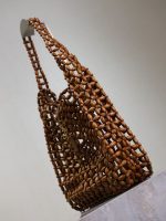 Saint Laurent LE 5 À 7 large in wood beads - Image 3