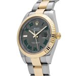 Rolex Datejust 41 126333 Yellow Gold Stainless Steel Wimbledon Slate Dial Oyster (2024) - Image 3