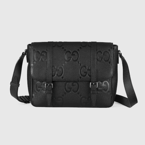 lNwQyPem-BJW48GAUH8MIYRRX.png GUCCI JUMBO GG MEDIUM MESSENGER BAG - Image 1