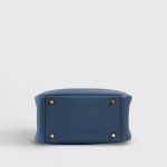 Hermès Lindy 20 Clemence Blue de Prusse Gold Hardware - Image 5