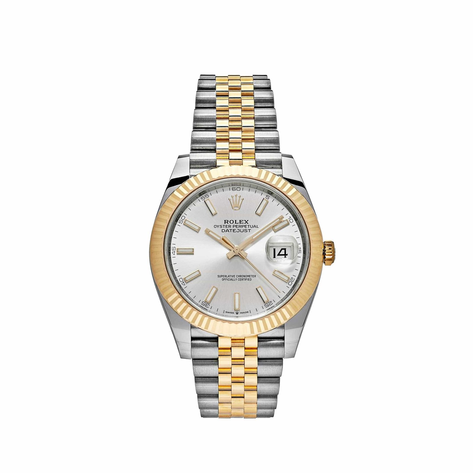 mDfOaZYF-rolex-datejust-126333-yellow-gold-stainless-steel-silver-dial-2022-rolex-40268554502388.jpg Rolex Datejust 41 126333 Yellow Gold Stainless Steel Silver Dial (2022) - Image 1