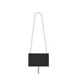Saint Laurent Medium Kate Tassel Chain Bag In Black Leather - Image 2