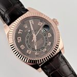 Rolex Sky-Dweller 326135 Rose Gold Chocolate Dial - Image 2