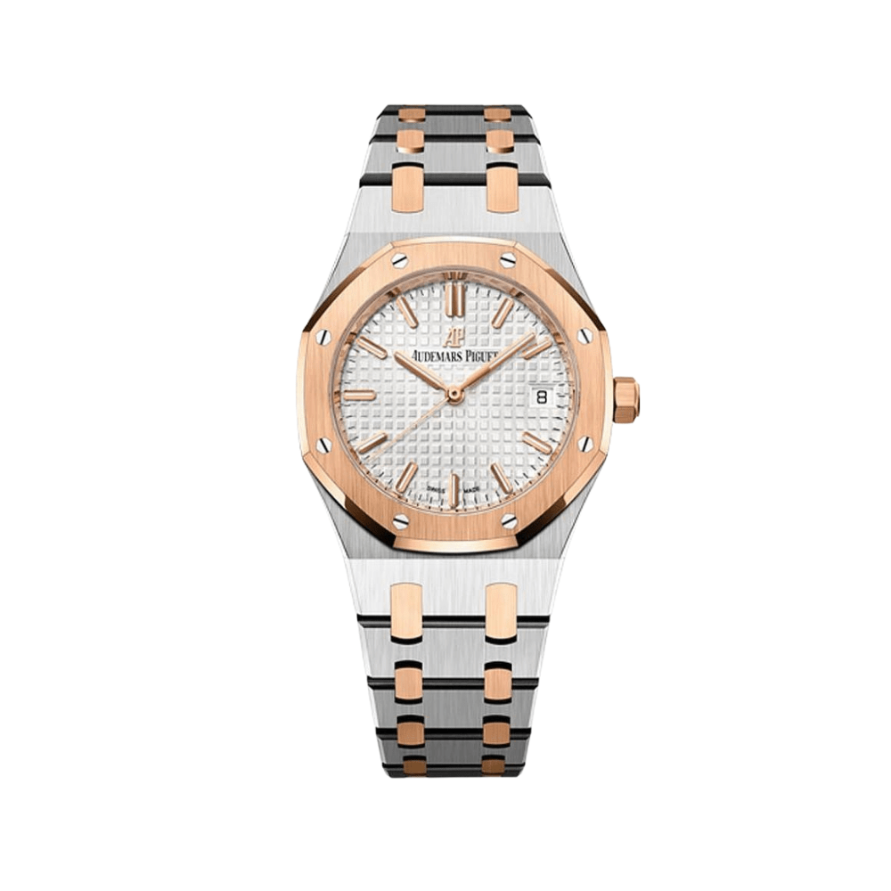 ogSrgOfZ-audemars-piguet-royal-oak-selfwinding-37mm-two-tone-silver-dial-15450sr-oo-1256sr-01-audemars-piguet-40260060676340.png Audemars Piguet Royal Oak Selfwinding 15450SR.OO.1256SR.01 Two-Tone Silver Dial - Image 1