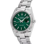 Rolex Datejust 41 126334 Stainless Steel Mint Green Dial Oyster (2024) - Image 3