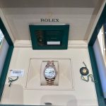 Rolex Day-Date 36 128345RBR Rose Gold Mother of Pearl Diamond Bezel (2025) - Image 11